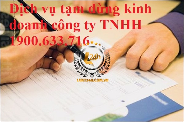 dịch vụ tạm dừng kinh doanh công ty TNHH