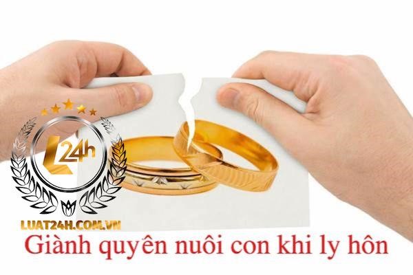 Giành quyền nuôi con khi ly hôn