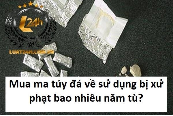 Mua ma túy về sử dụng bị xử phạt bao nhiêu năm tù? - Luật L24H