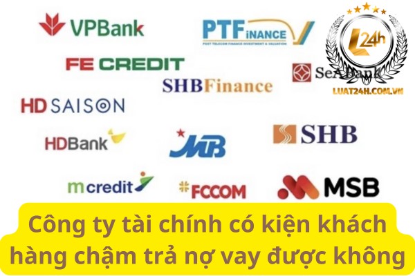 Công ty tài chính kiện đòi tiền vay