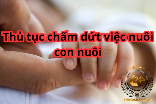 Thủ tục chấm dứt quan hệ nuôi con nuôi